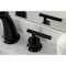 Kingston Brass KS2965CKL Widespread Bathroom Faucet with Brass Pop-Up, Oil Rubbed Bronze KS2965CKL - alternate 4